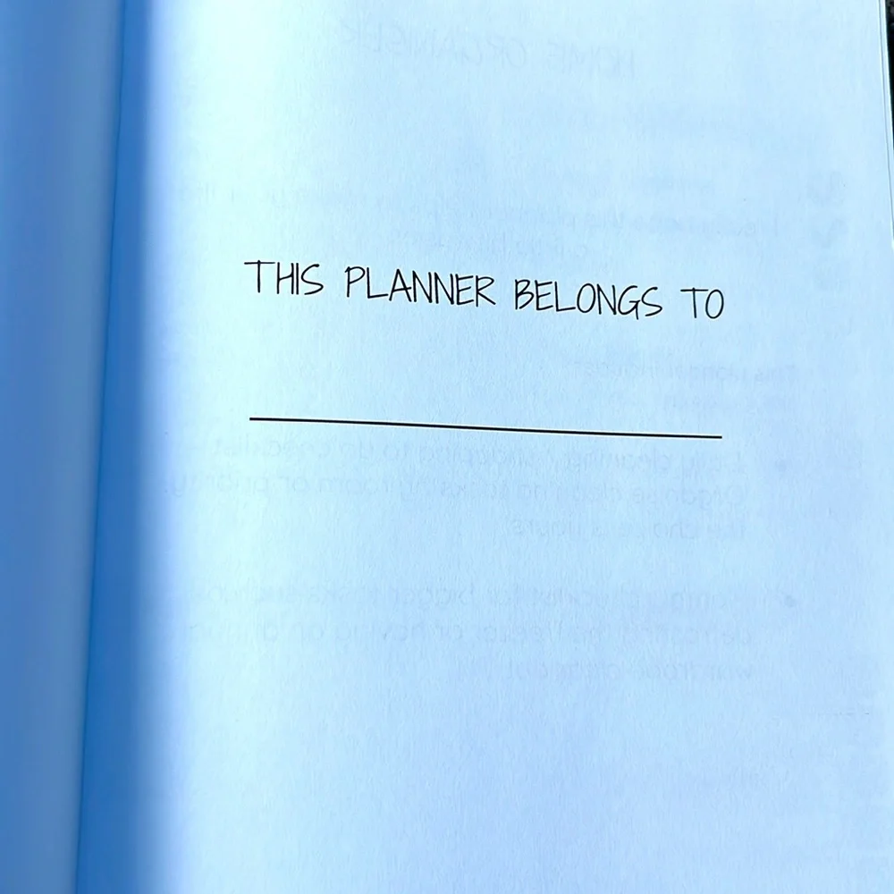 My Endless List Of Shit To Do Planner Book NEW